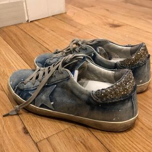 Golden Goose Denim Sneakers